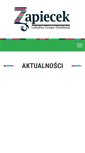 Mobile Screenshot of lgdzapiecek.pl